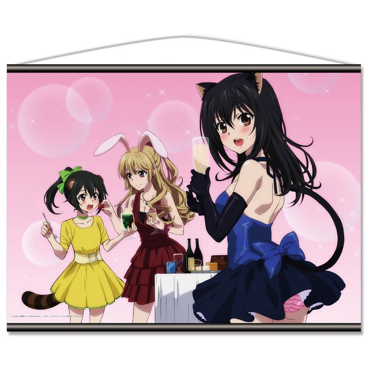 Strike the Blood III B2 Tapestry B Himeragi Yukina & Aiba Asagi & Akatsuki Nagisa  (72x51cm)