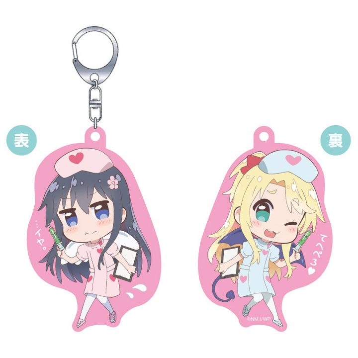Wataten!: An Angel Flew Down to Me OmoteurAcrylic Nurse Hana & Nurse Noa