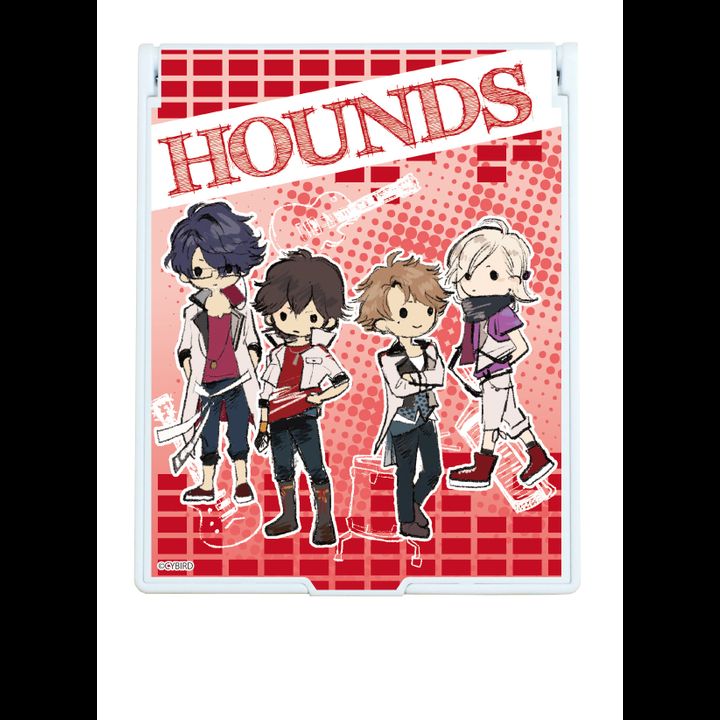 Deka Chara Mirror Ikemen Live Koi no Uta wo Kimi ni 01 HOUNDS (Graff Art Design)