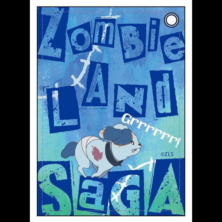 Zombie Land Saga Leather Pass Case D
