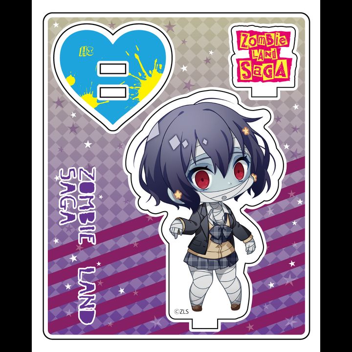 Zombie Land Saga Acrylic Diorama Mizuno Ai Zombie Ver.