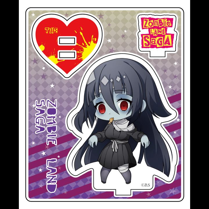 Zombie Land Saga Acrylic Diorama Yamada Tae Zombie Ver.