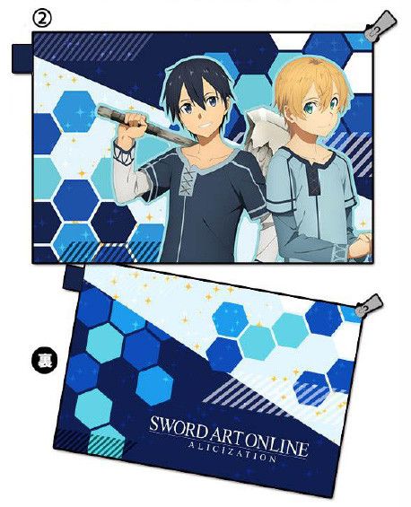 Sword Art Online -Alicization- Water-repellent Pouch Kirito & Eugeo