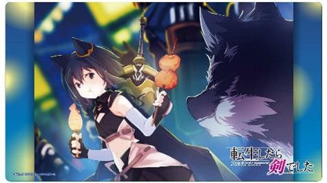Klock Worx Rubber Mat Collection Vol. 19 GC Novels Tensei Shitara Ken Deshita A (60x34cm)