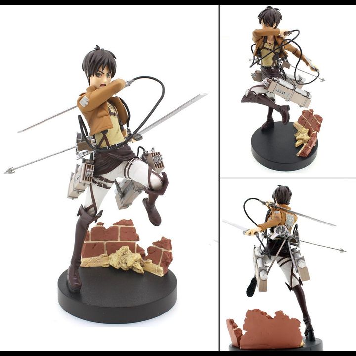 PVC Figure Eren Yeager - Shingeki no Kyojin (19cm)