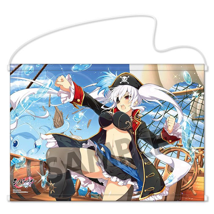 Shinovi Master Senran Kagura New Link B2 Tapestry Yagyu Pirates (72x51cm)