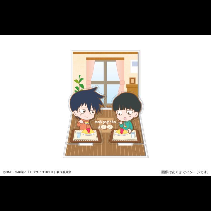 Mob Psycho 100 II Acrylic Diorama Stand 02 Kageyama Brothers