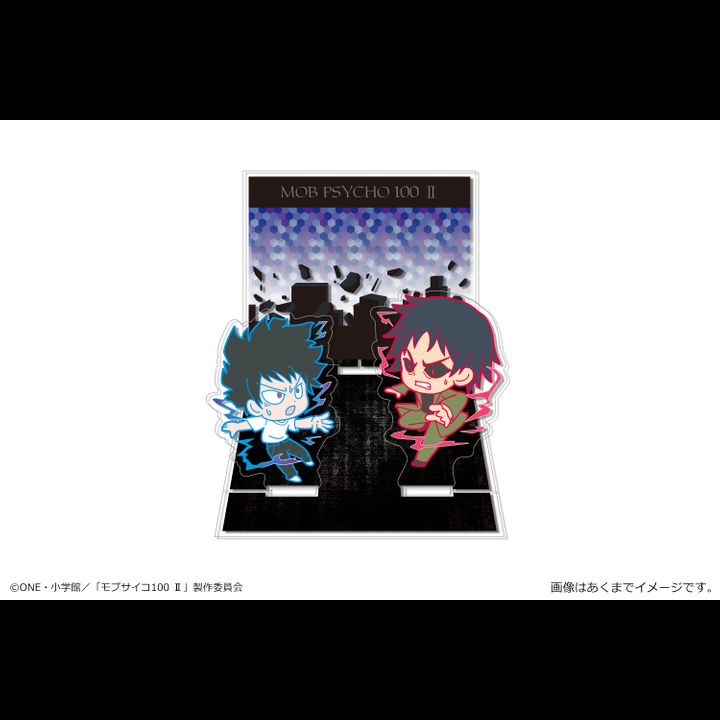 Mob Psycho 100 II Acrylic Diorama Stand 03 Mob & Mogami