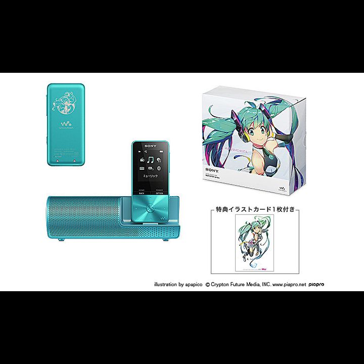 Sony Walkman S Series Hatsune Miku Model 2019 (4GB with Speaker)