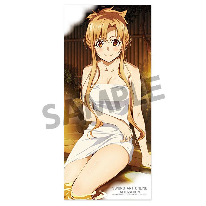 Sword Art Online -Alicization- Microfiber Sports Towel Asuna Onsen Ver. (90x40cm)