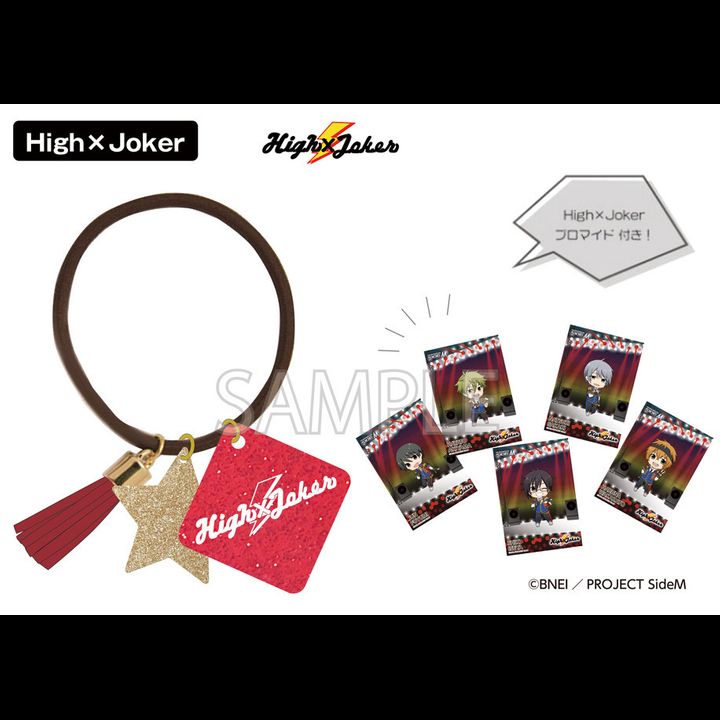 The Idolmaster SideM Rubber Bracelet Eformed Bromide Set High Joker