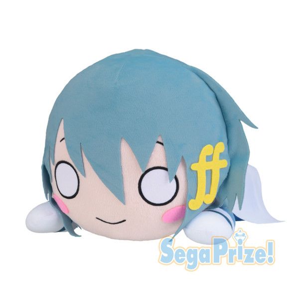 Mega Jumbo Nesoberi Nuigurumi Plush Miki Sayaka (40x22cm)