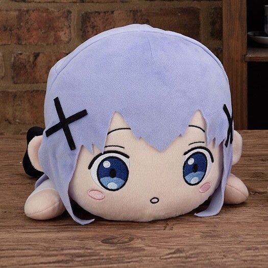 Mega Jumbo Nesoberi Nuigurumi Plush Kafuu Chino (40x22cm)