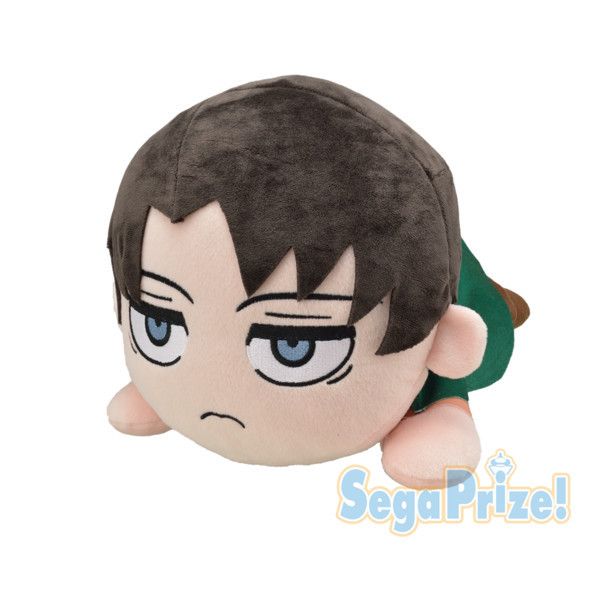 Mega Jumbo Nesoberi Nuigurumi Plush Levi (40x22cm)