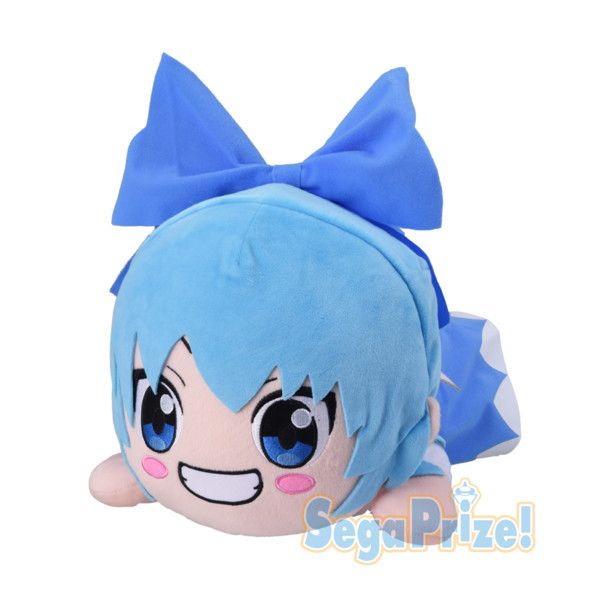 Mega Jumbo Nesoberi Nuigurumi Plush Cirno (40x22cm)