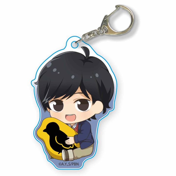Banana Fish GyuGyutto Acrylic Key Chain Okumura Eiji