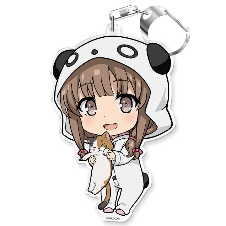 Seishun Buta Yaro wa Bunny Girl-senpai no Yume wo Minai Puni Colle! Key Chain Azusagawa Kaede