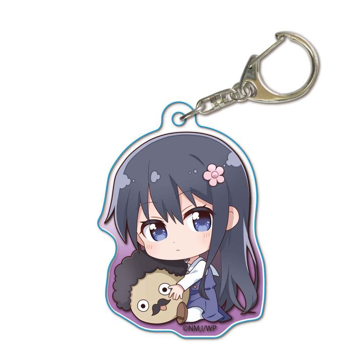 Wataten!: An Angel Flew Down to Me GyuGyutto Acrylic Key Chain Shirosaki Hana