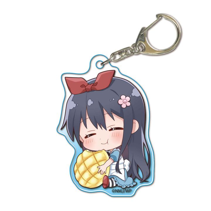 Wataten!: An Angel Flew Down to Me GyuGyutto Acrylic Key Chain Shirosaki Hana Melonpan