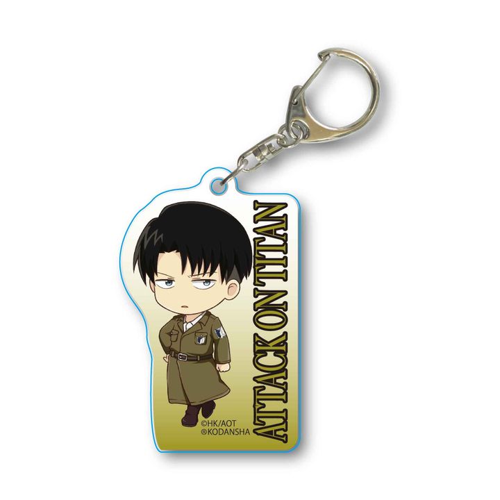 Attack on Titan Season 3 TEKUTOKO Acrylic Key Chain Levi Coat