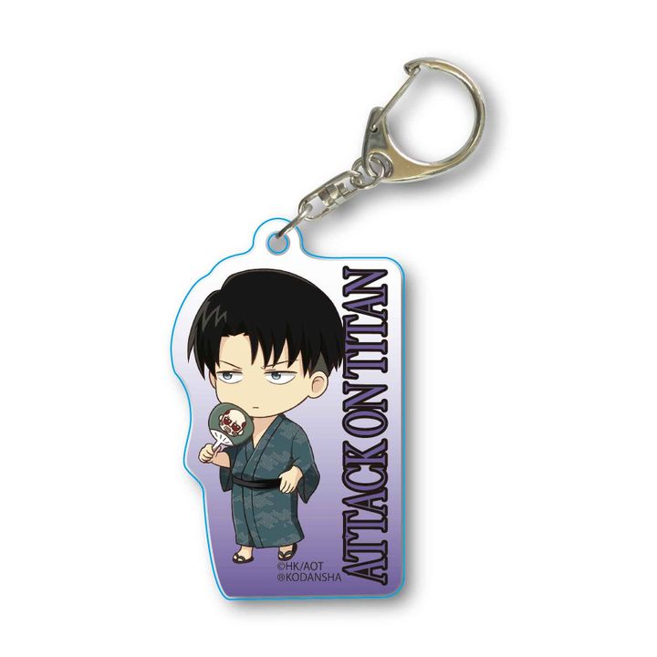 Attack on Titan Season 3 TEKUTOKO Acrylic Key Chain Levi Yukata