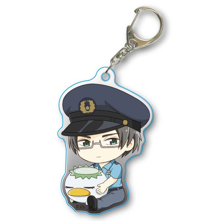 Sarazanmai GyuGyutto Acrylic Key Chain Akutsu Mabu