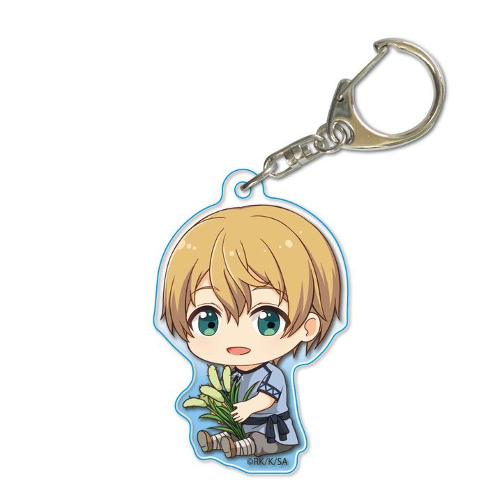 Sword Art Online -Alicization- GyuGyutto Acrylic Key Chain Eugeo 11 years old