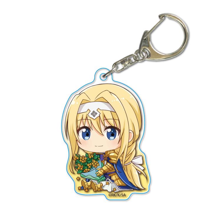 Sword Art Online -Alicization- GyuGyutto Acrylic Key Chain Alice