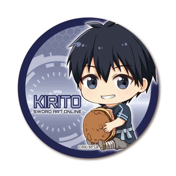 Sword Art Online -Alicization- GyuGyutto Can Badge Kirito 11 years old