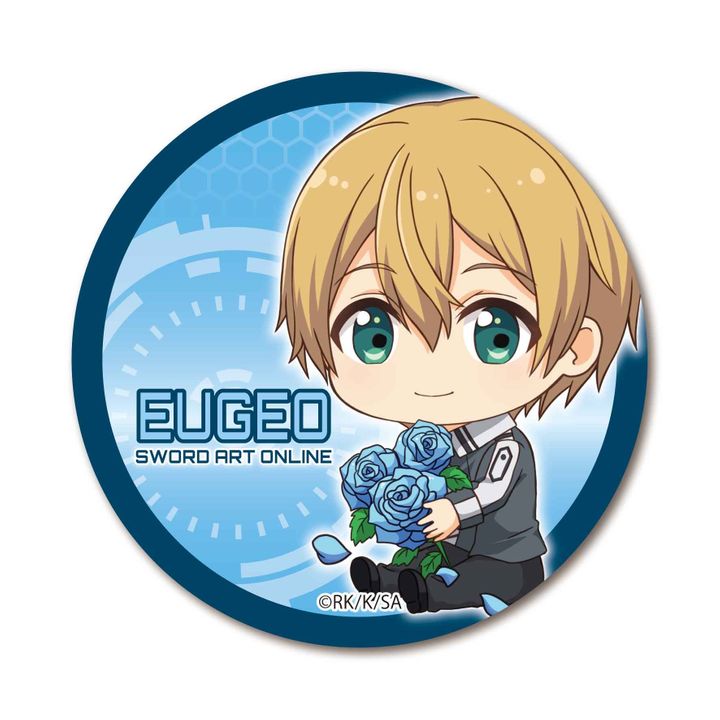 Sword Art Online -Alicization- GyuGyutto Can Badge Eugeo