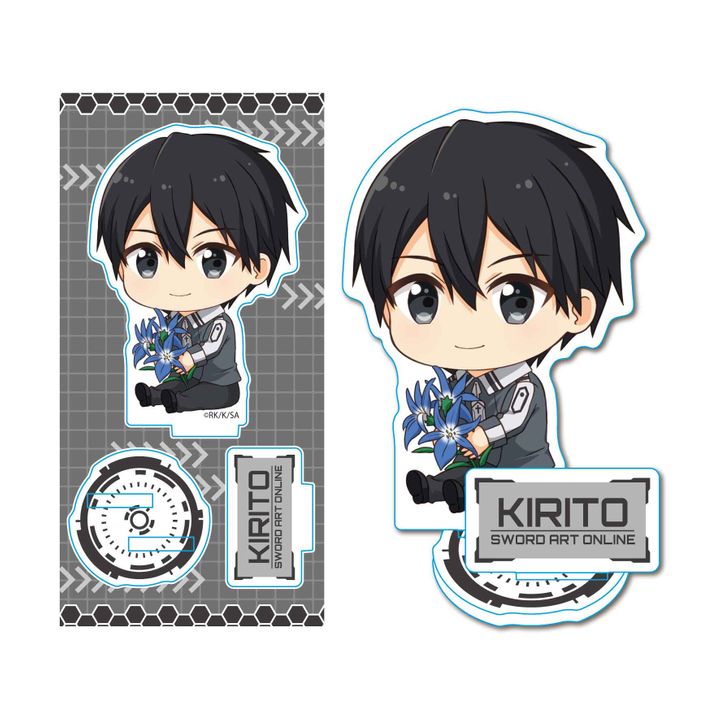 Sword Art Online -Alicization- GyuGyutto Acrylic Figur Kirito
