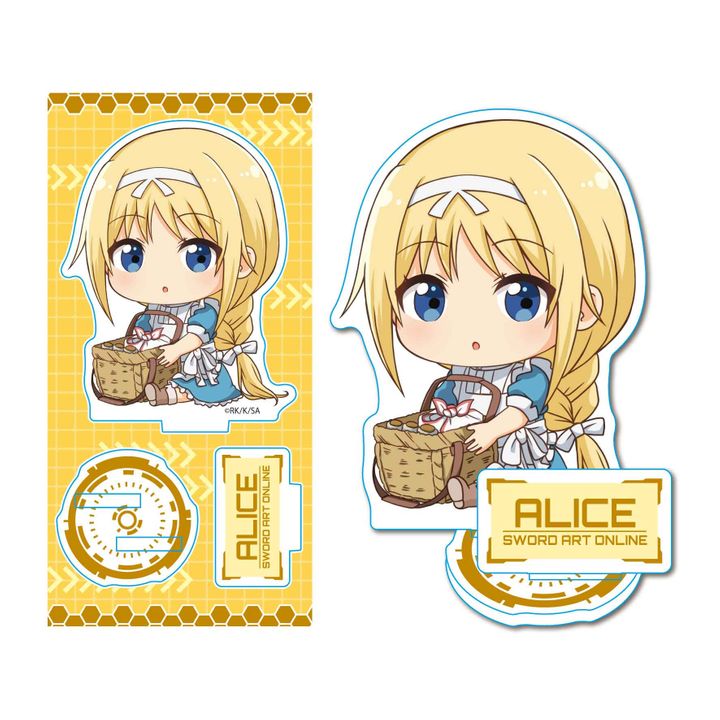 Sword Art Online -Alicization- GyuGyutto Acrylic Figur Alice 11 years old