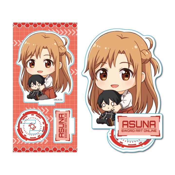 Sword Art Online -Alicization- GyuGyutto Acrylic Figur Yuki Asuna