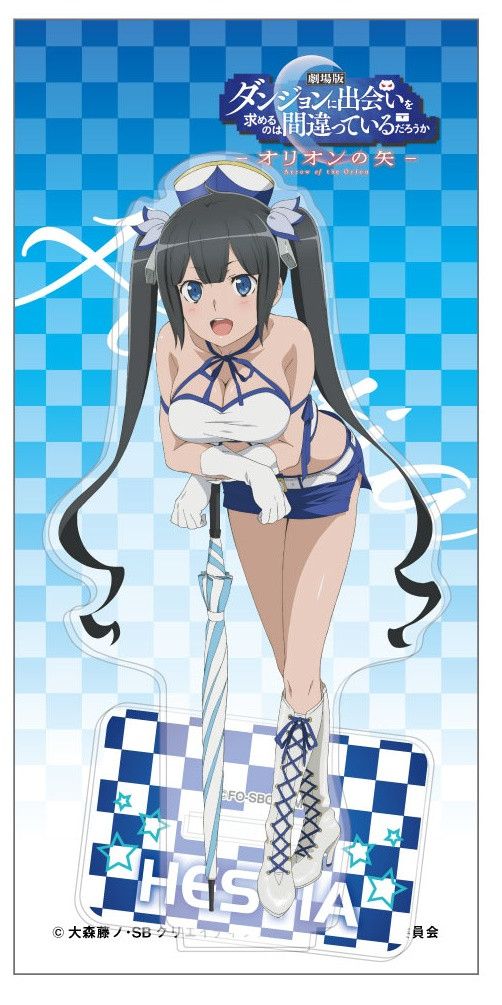 Is It Wrong to Try to Pick Up Girls in a Dungeon?: Arrow of the Orion Original Illustration Hestia Acrylic Stand
