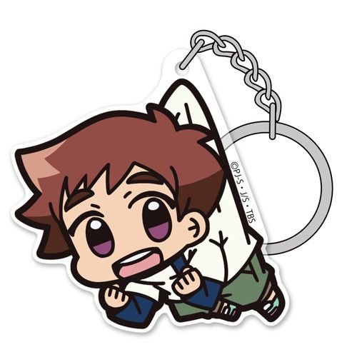 Shinkalion Hayasugi Hayato Acrylic Tsumamare Key Chain