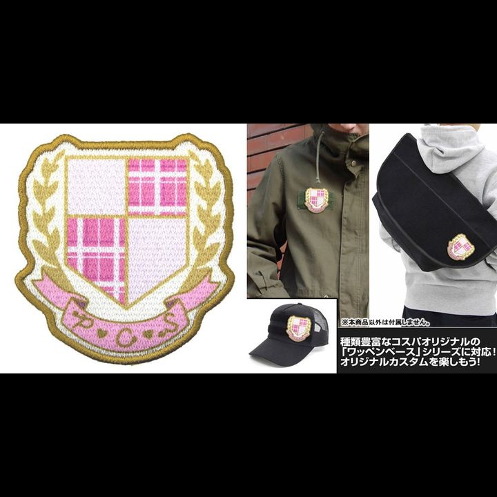 The Idolmaster Cinderella Girls Pink Check School Removable Patch