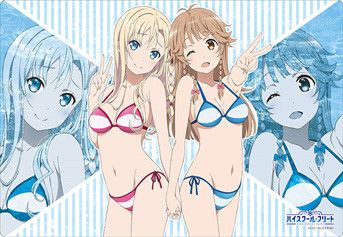 Bushiroad Rubber Mat Collection Vol. 319 High School Fleet Wilhelmina & Kouko