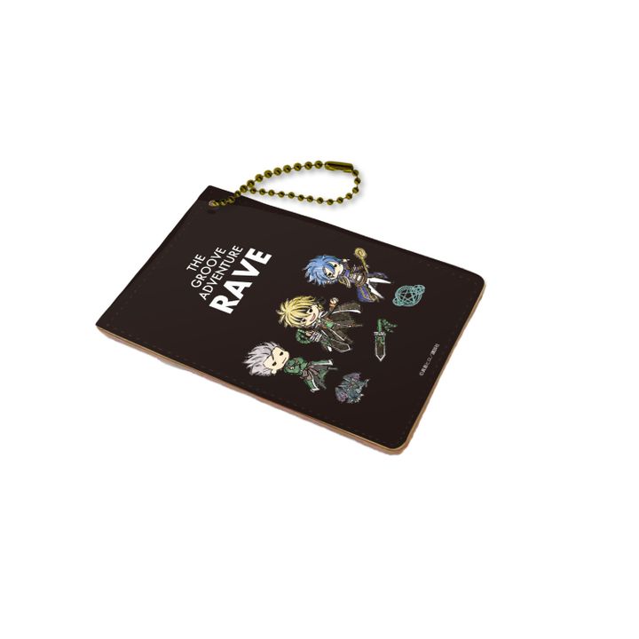 Chara Pass Case Rave 02 Sieghart & Let & Lucia (Graff Art Design)