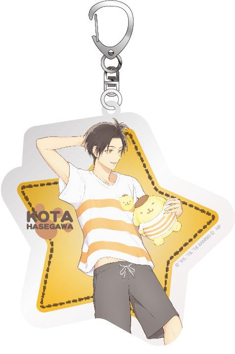 Sanrio Danshi Soine Acrylic Key Chain Hasegawa Kota