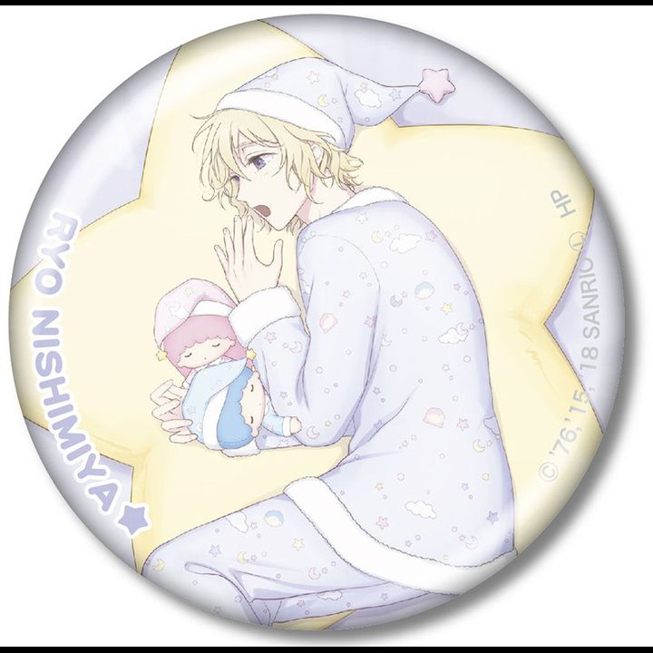 Sanrio Danshi Soine Can Badge Nishimiya Ryo