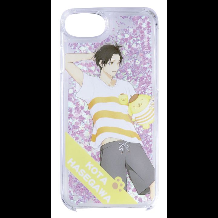 Sanrio Danshi Soine Glitter iPhone Case Hasegawa Kota