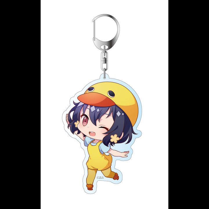 Zombie Land Saga Deka Key Chain Mizuno Ai Kimi no Kokoro ni Nice Bird Saga Ver.