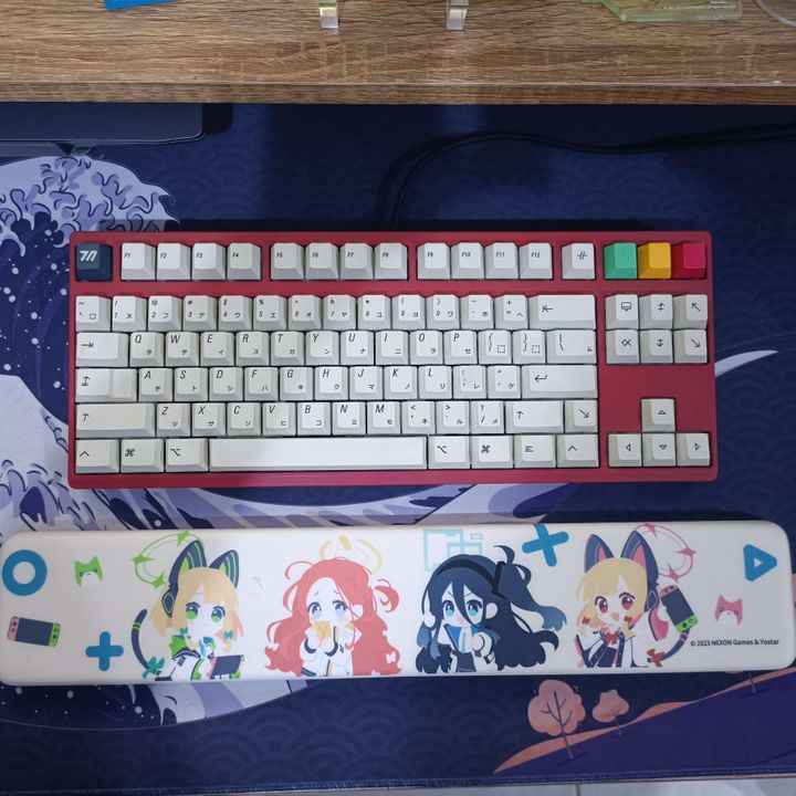 Blue Archive Millennium Game Development Department Wrist Rest Keyboard ...