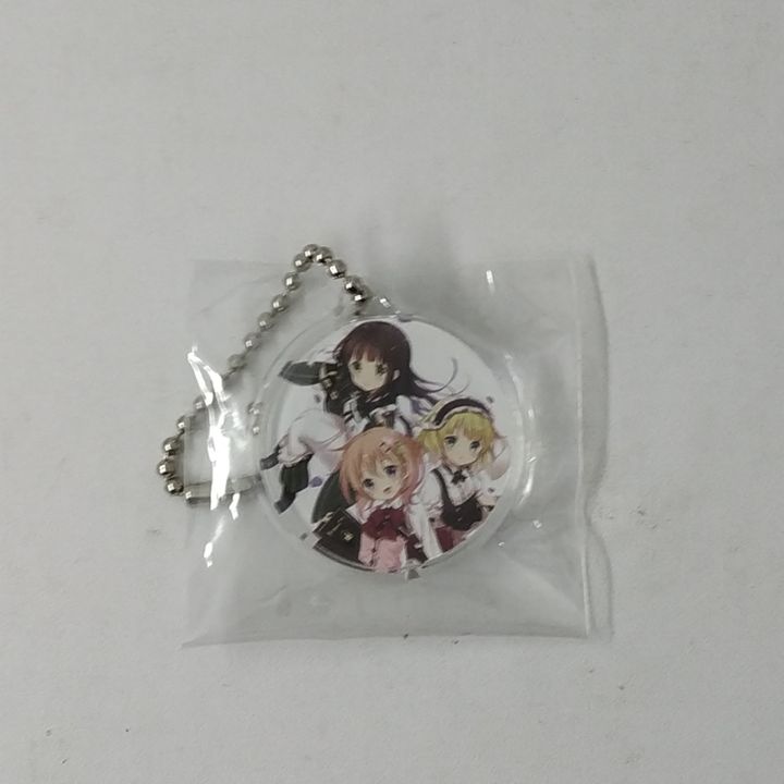 Round Acrylic Keychain Cocoa, Syaro, Chiya Gochiusa