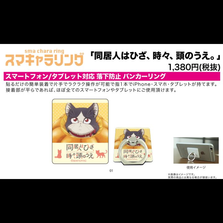 Sma Chara Ring My Roommate Is a Cat 01 Haru3