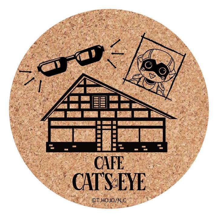 City Hunter The Movie: Shinjuku Private Eyes Cork Coaster Cafe Cat's Eye