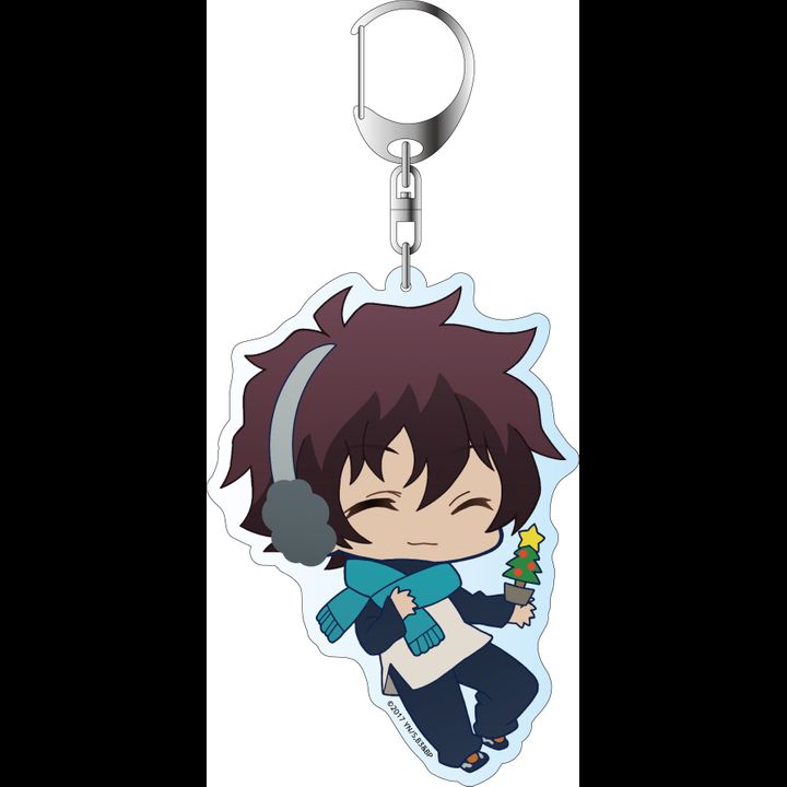 Blood Blockade Battlefront & Beyond Deka Key Chain Leonard Watch Snow Ver.