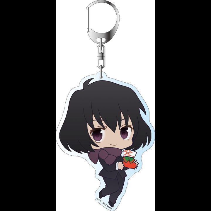 Blood Blockade Battlefront & Beyond Deka Key Chain Chain Sumeragi Snow Ver.