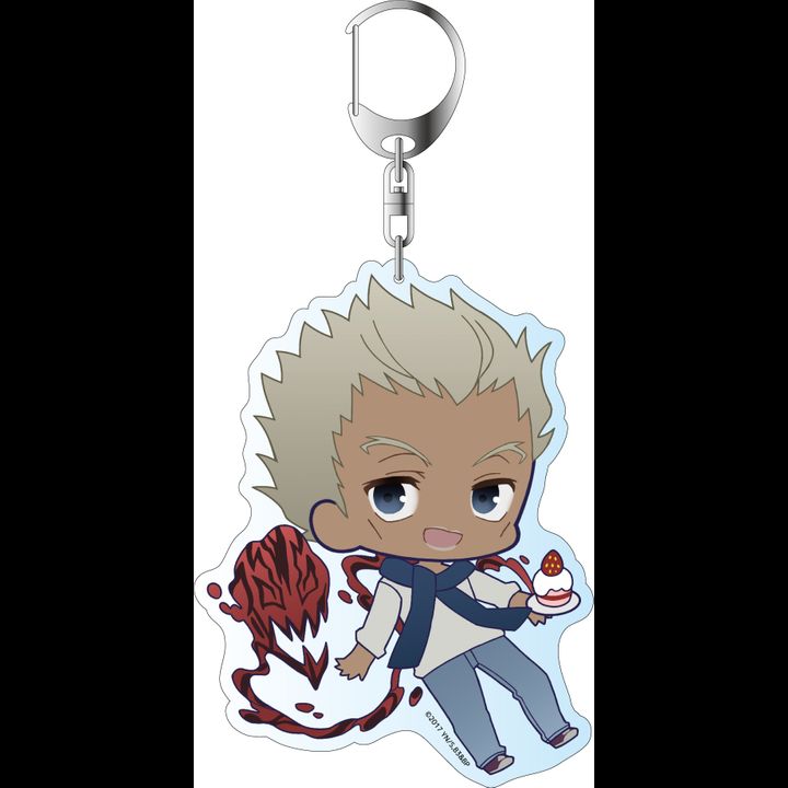 Blood Blockade Battlefront & Beyond Deka Key Chain Hummer Snow Ver.