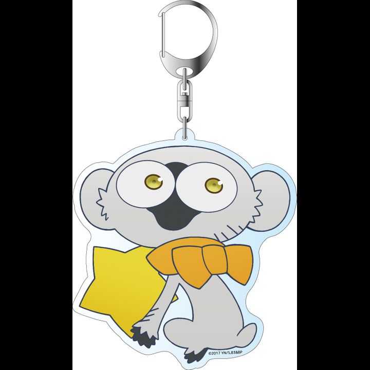 Blood Blockade Battlefront & Beyond Deka Key Chain Sonic Snow Ver.